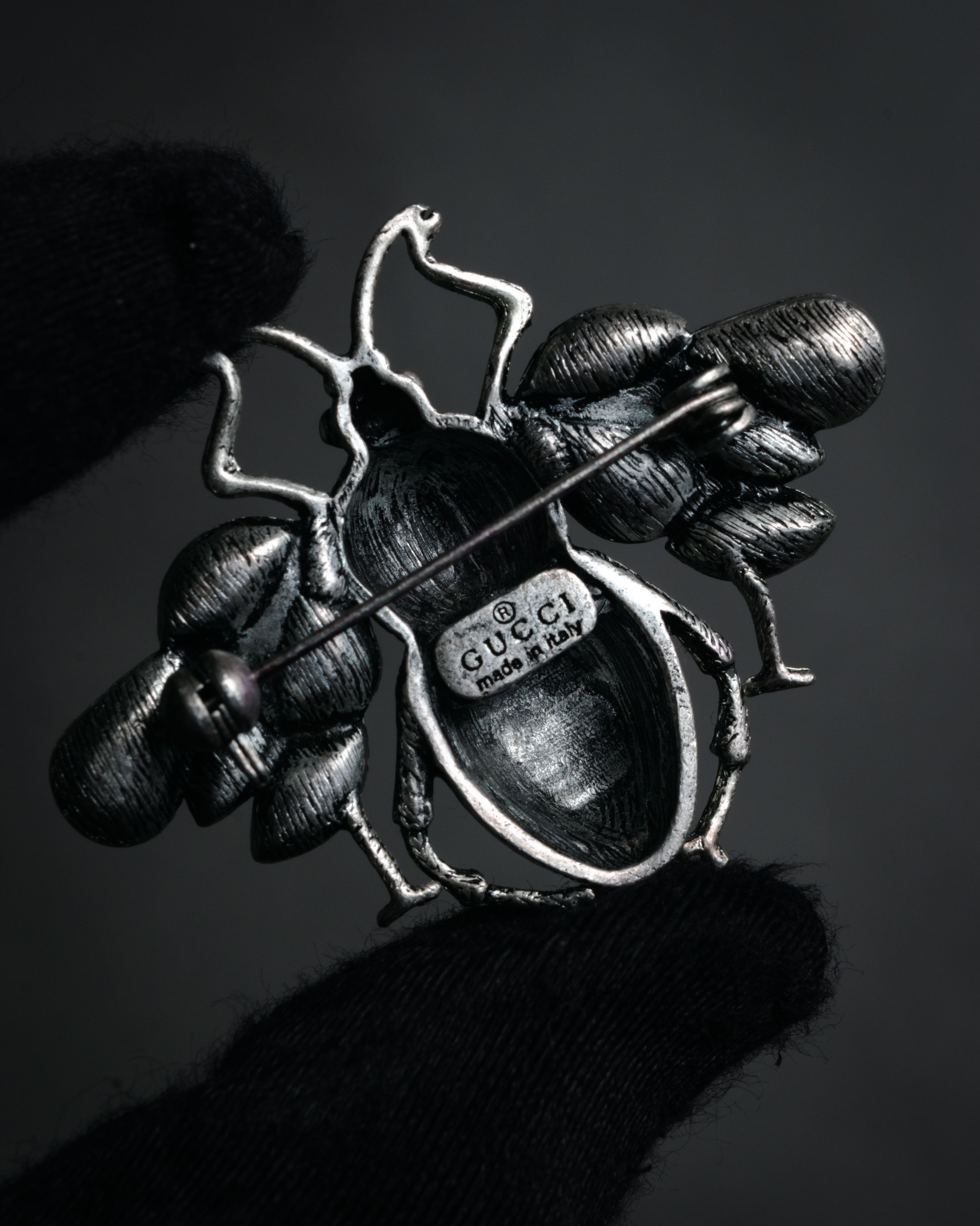 –SPECIAL– “GUCCI” 2017- crystal bee brooch