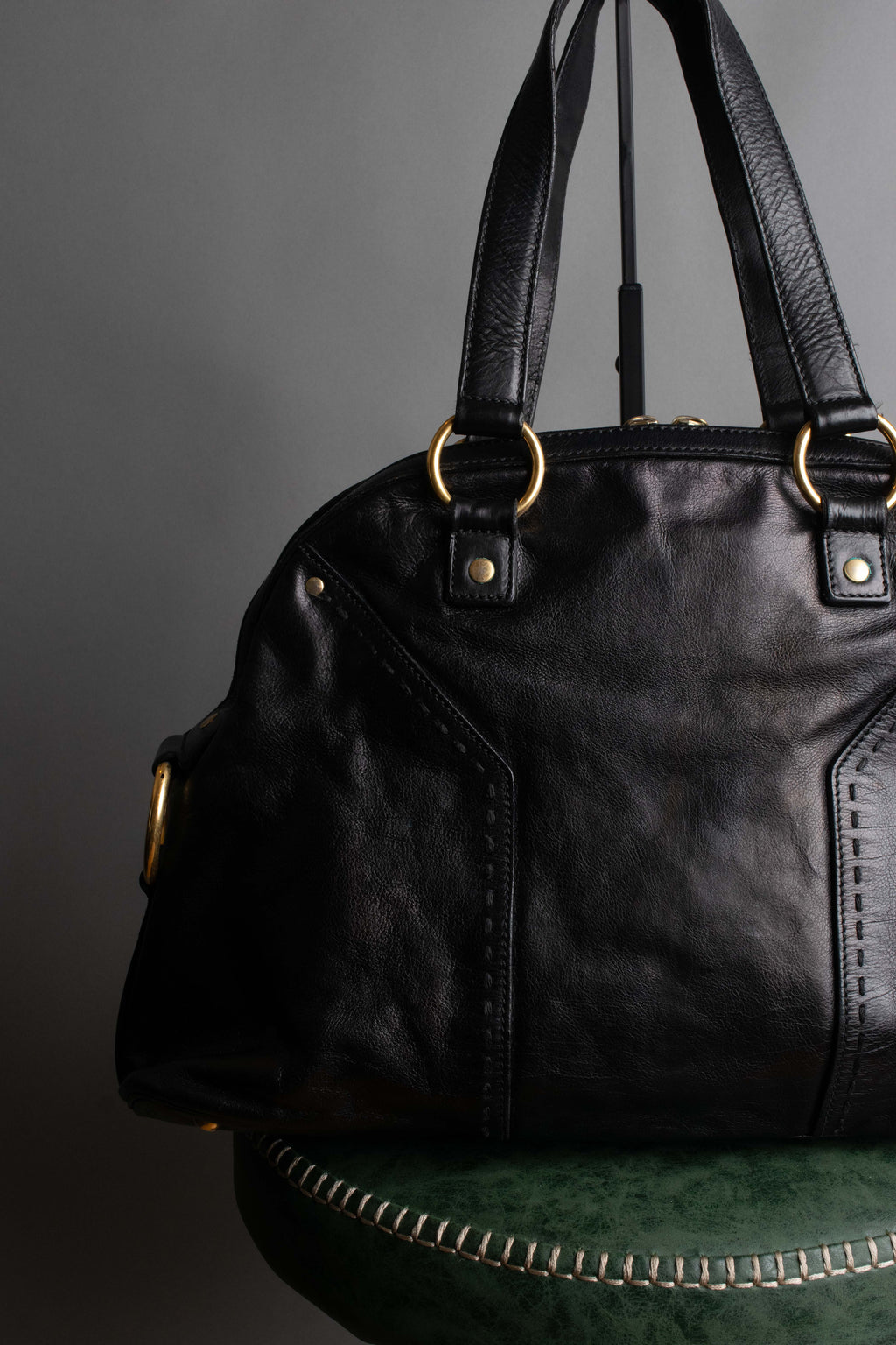 “Yves Saint Laurent” 2005-2010 Muse leather handbag