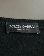 "DOLCE & GABBANA" 00's-10's Soft cashmere v-neck sweater