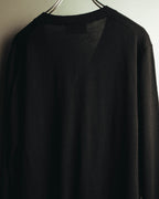 "PRADA" 10's-20's Lightweight v-neck knit cardigan