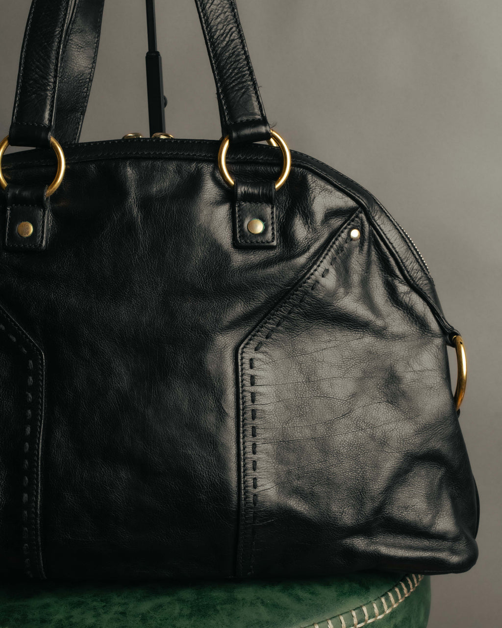 “Yves Saint Laurent” 2005-2010 Muse leather handbag