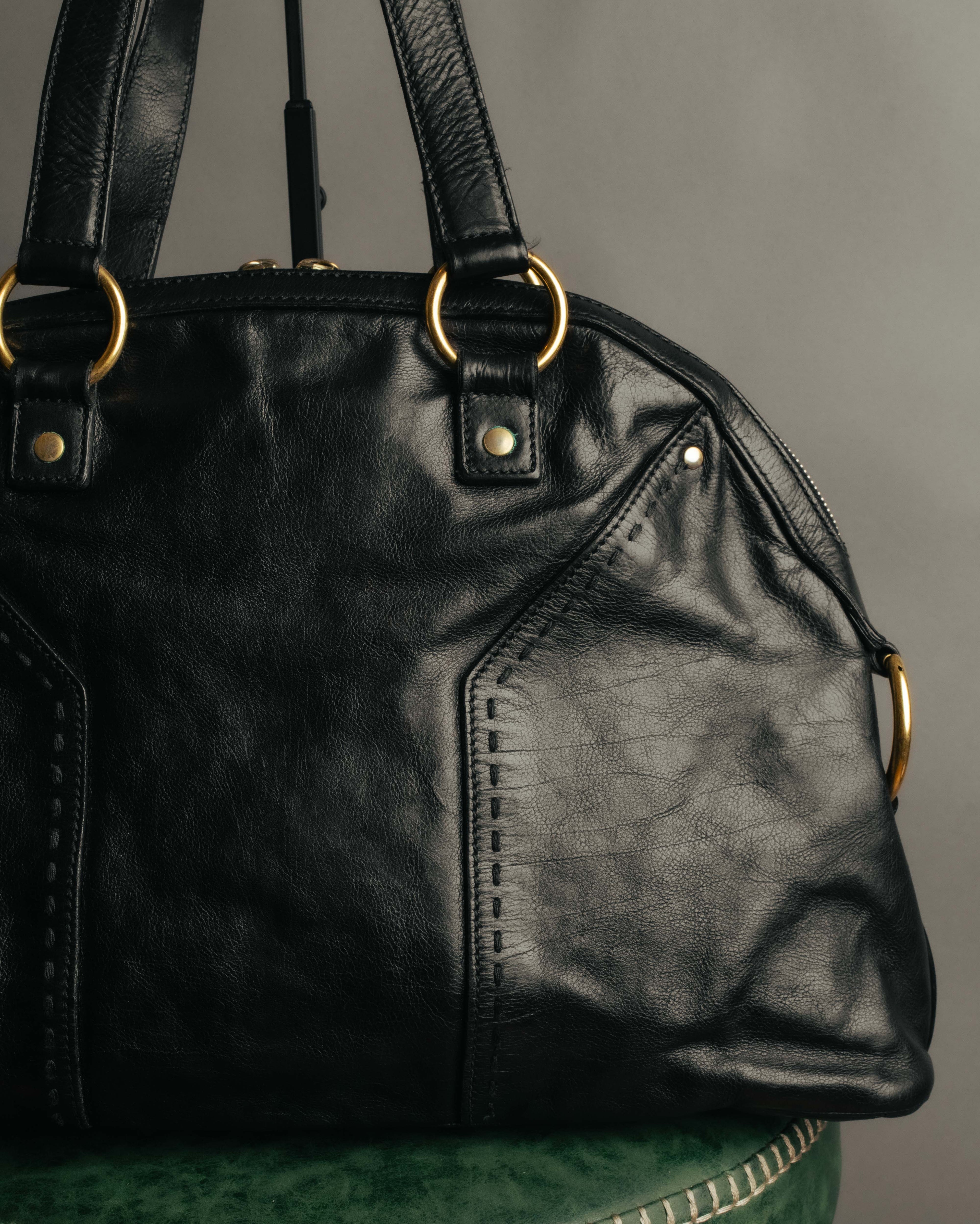 “Yves Saint Laurent” 2005-2010 Muse leather handbag