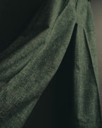 "Christian Dior" 80's-90's Classic green tweed trousers