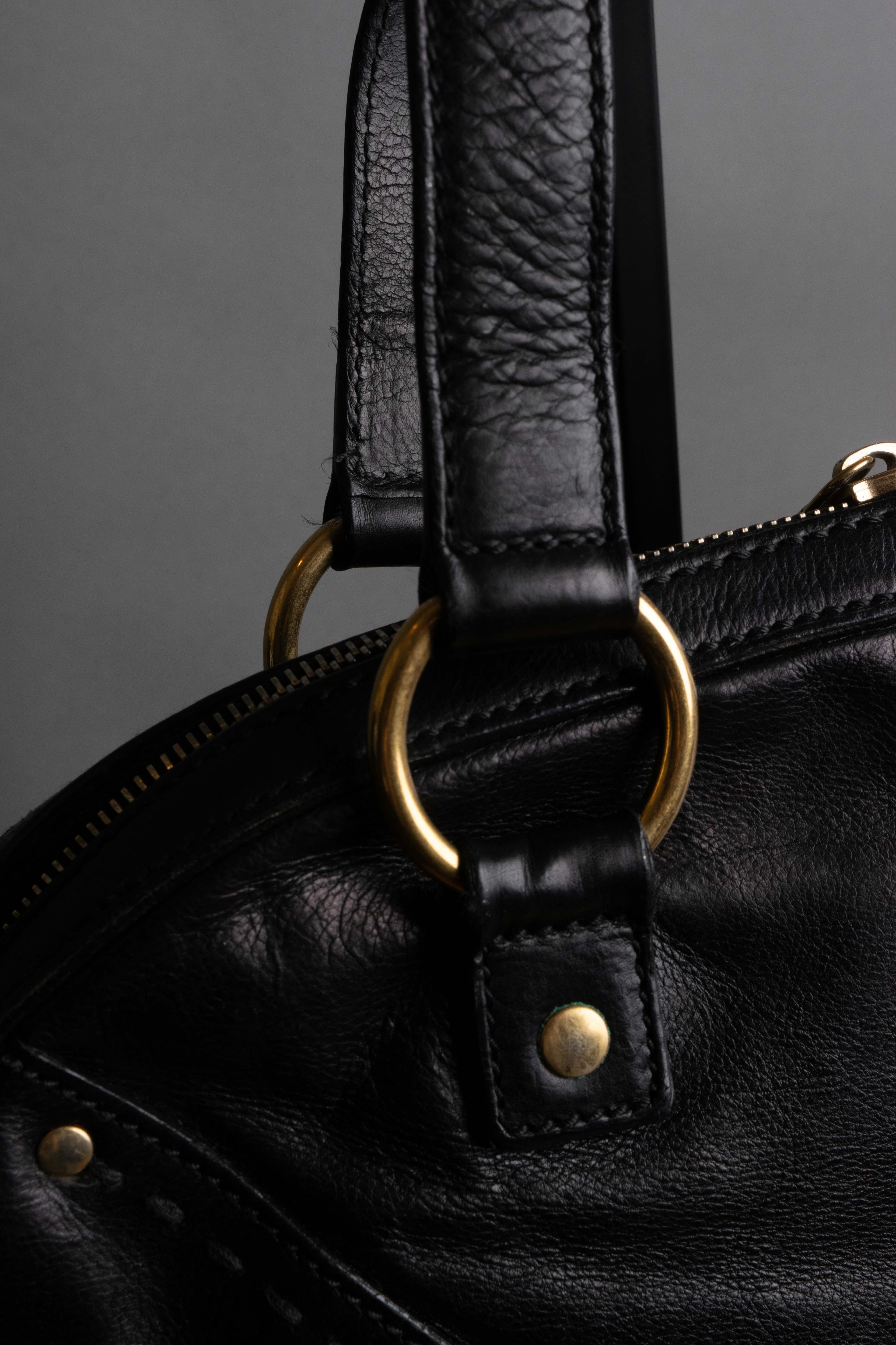 “Yves Saint Laurent” 2005-2010 Muse leather handbag