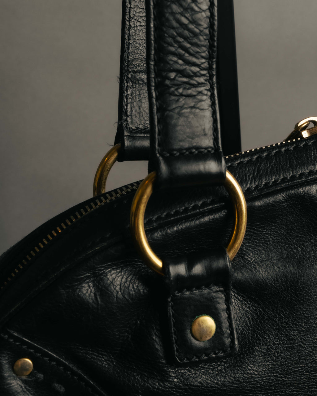 “Yves Saint Laurent” 2005-2010 Muse leather handbag