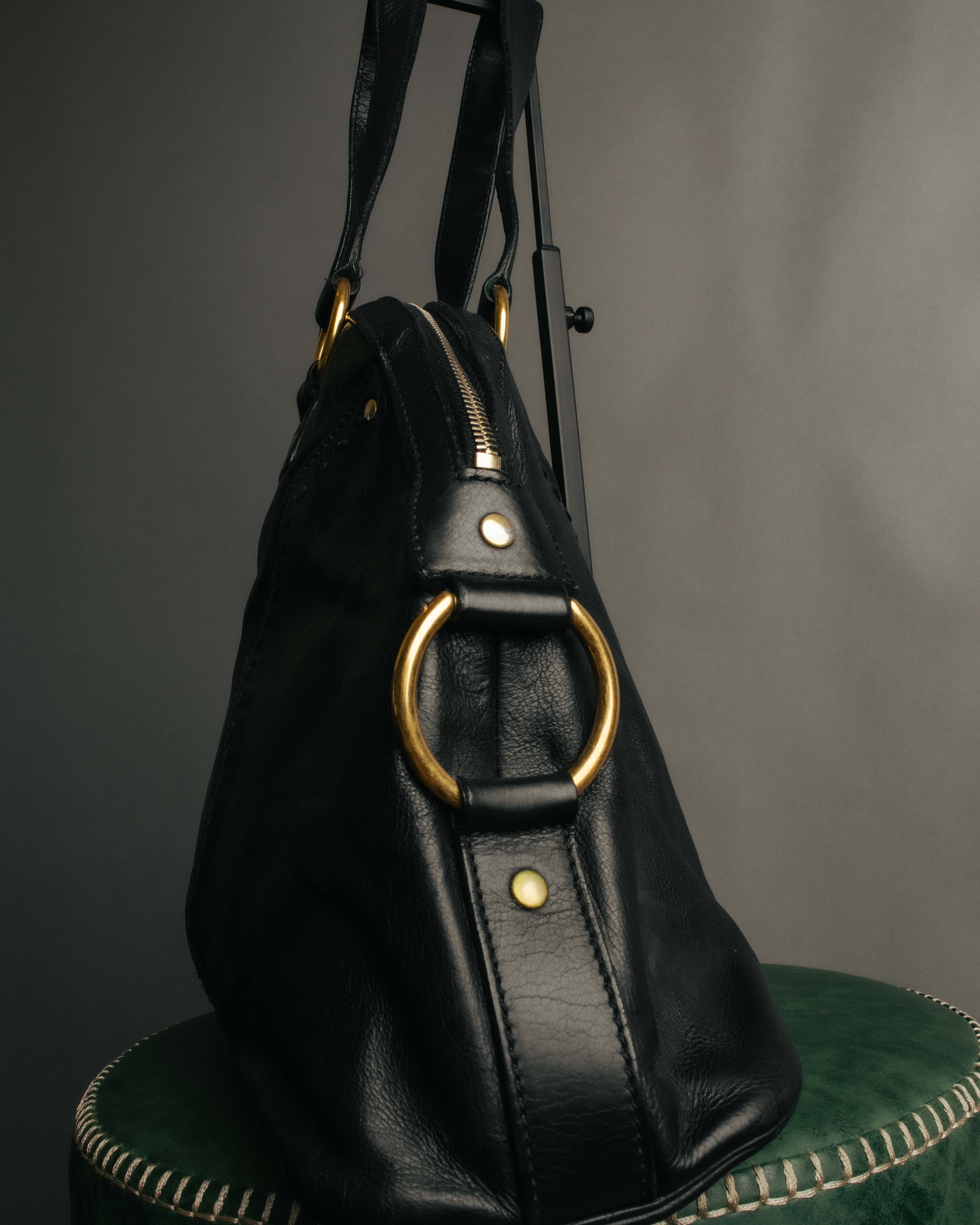 “Yves Saint Laurent” 2005-2010 Muse leather handbag