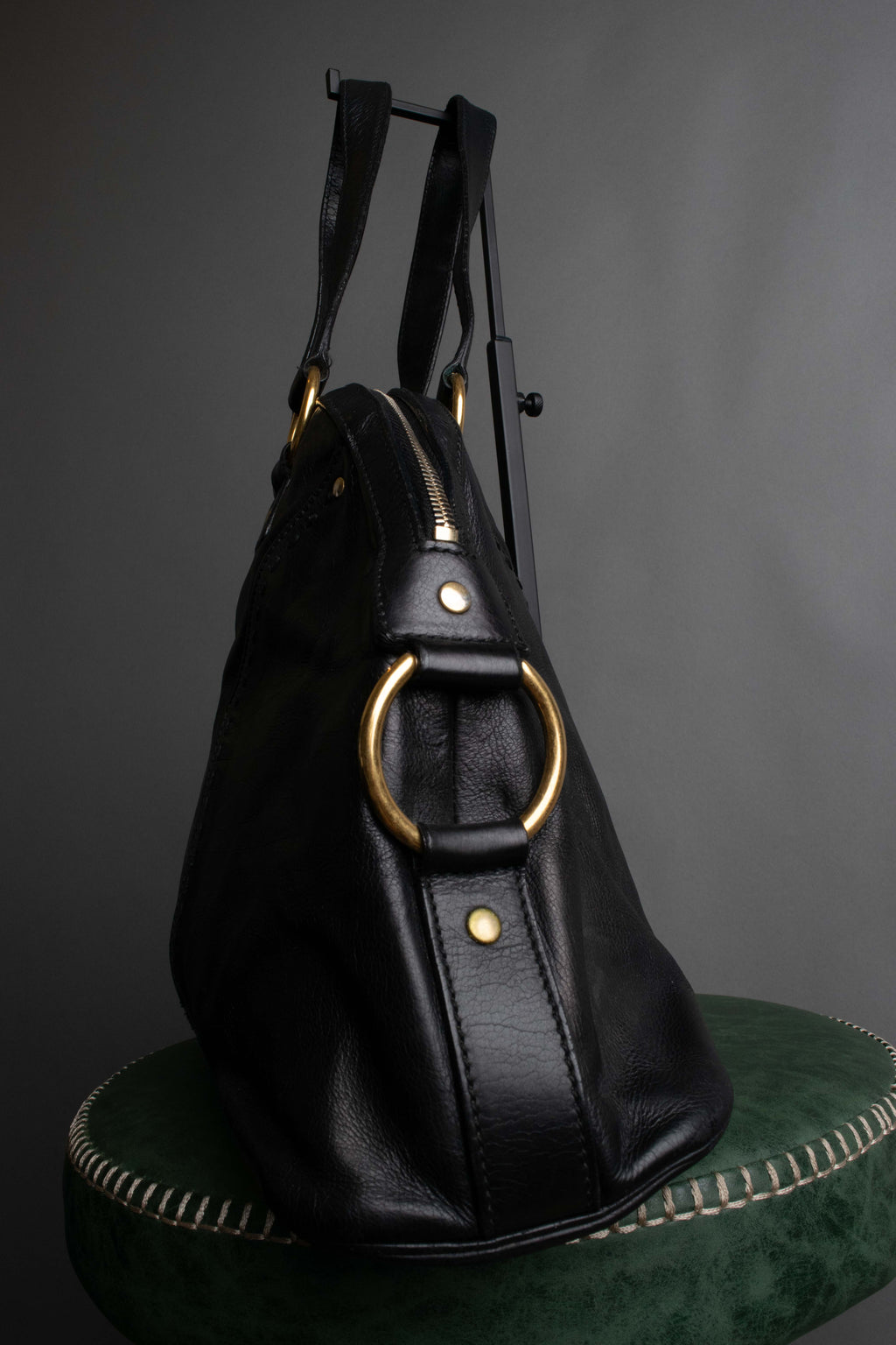 “Yves Saint Laurent” 2005-2010 Muse leather handbag