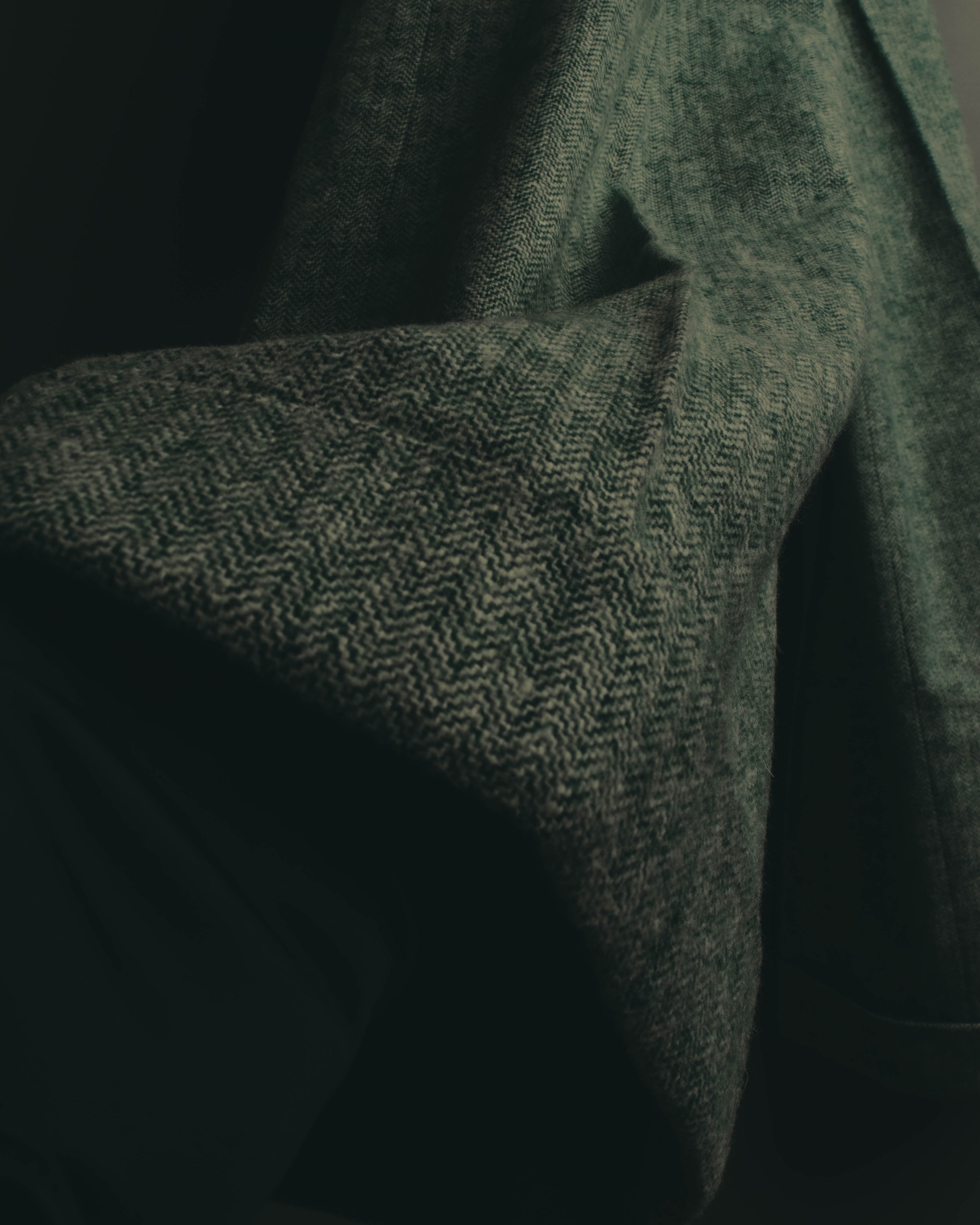 "Christian Dior" 80's-90's Classic green tweed trousers