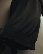 "PRADA" 10's-20's Lightweight v-neck knit cardigan