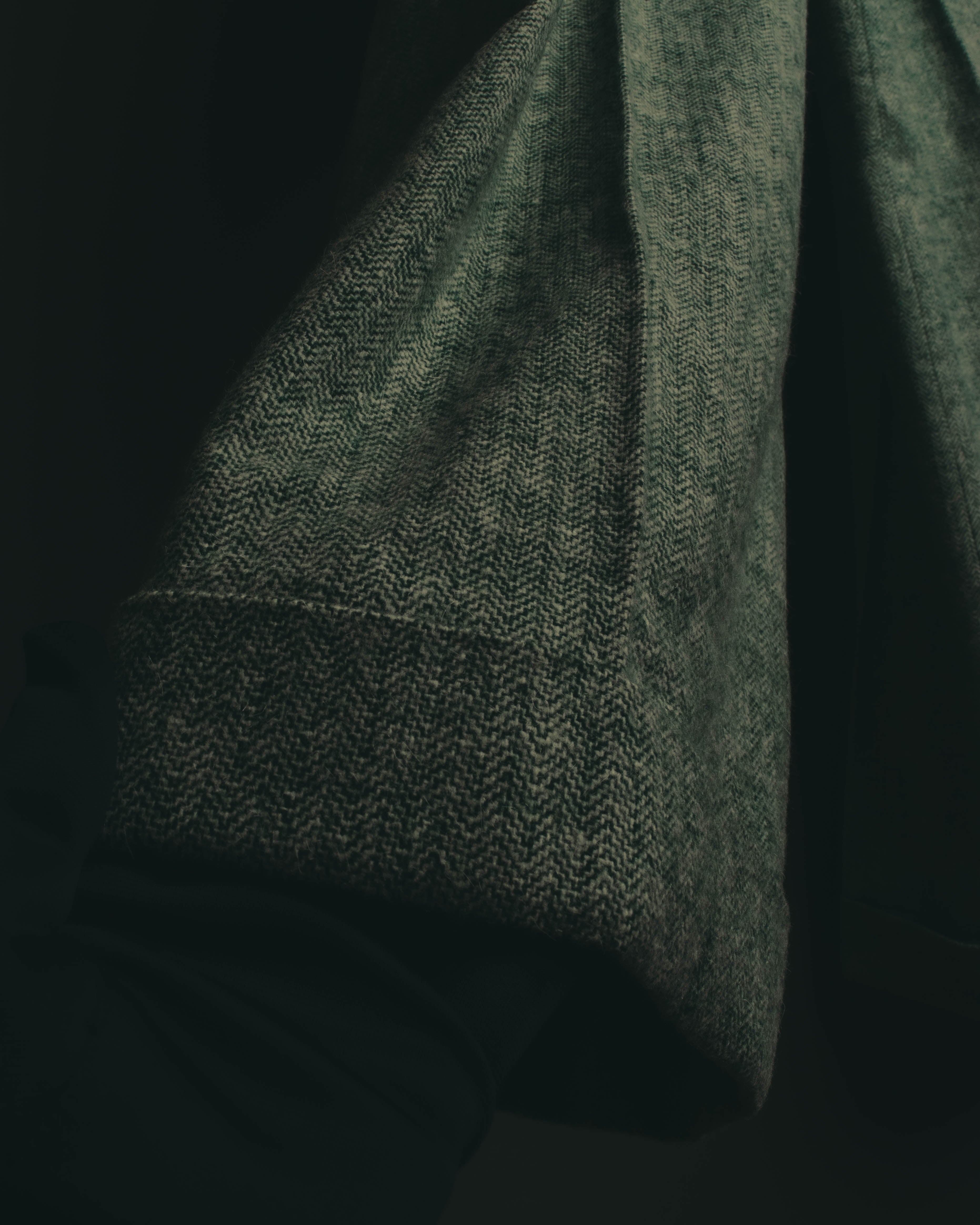 "Christian Dior" 80's-90's Classic green tweed trousers