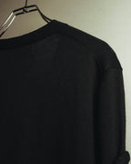 "PRADA" 10's-20's Lightweight v-neck knit cardigan