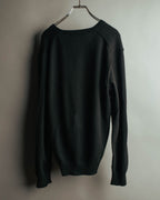 "DOLCE & GABBANA" 00's-10's Soft cashmere v-neck sweater