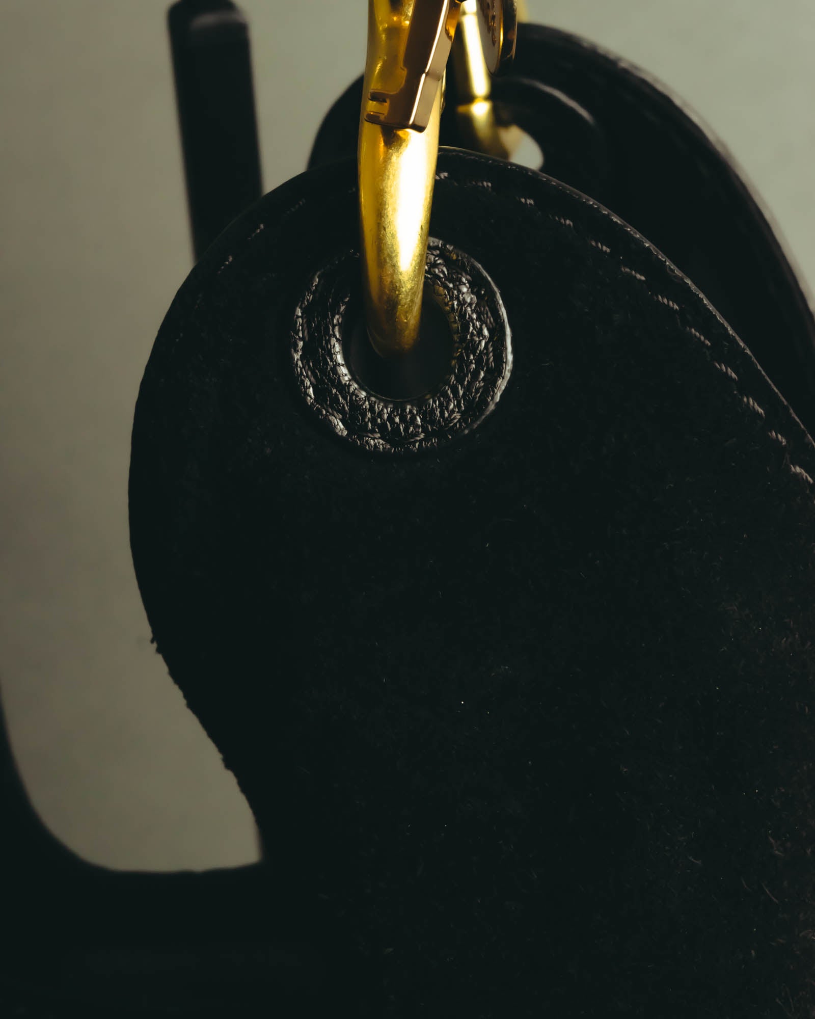 "See By Chloé" Black suede hobo shoulder bag