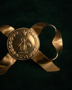 –SPECIAL– “GUCCI” 2010’s Ribbon crest statement ring