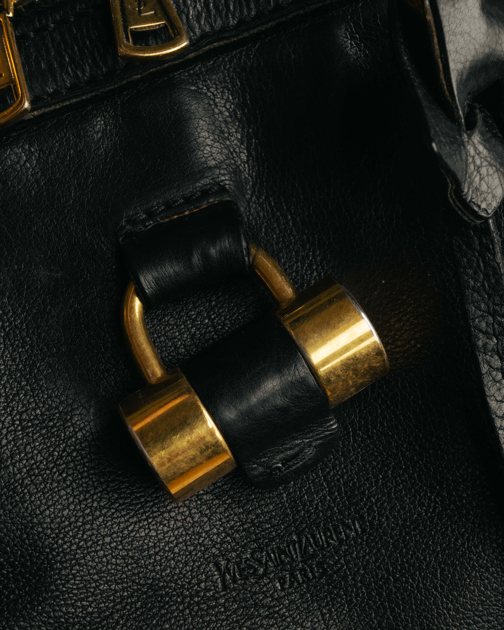 “Yves Saint Laurent” 2005-2010 Muse leather handbag