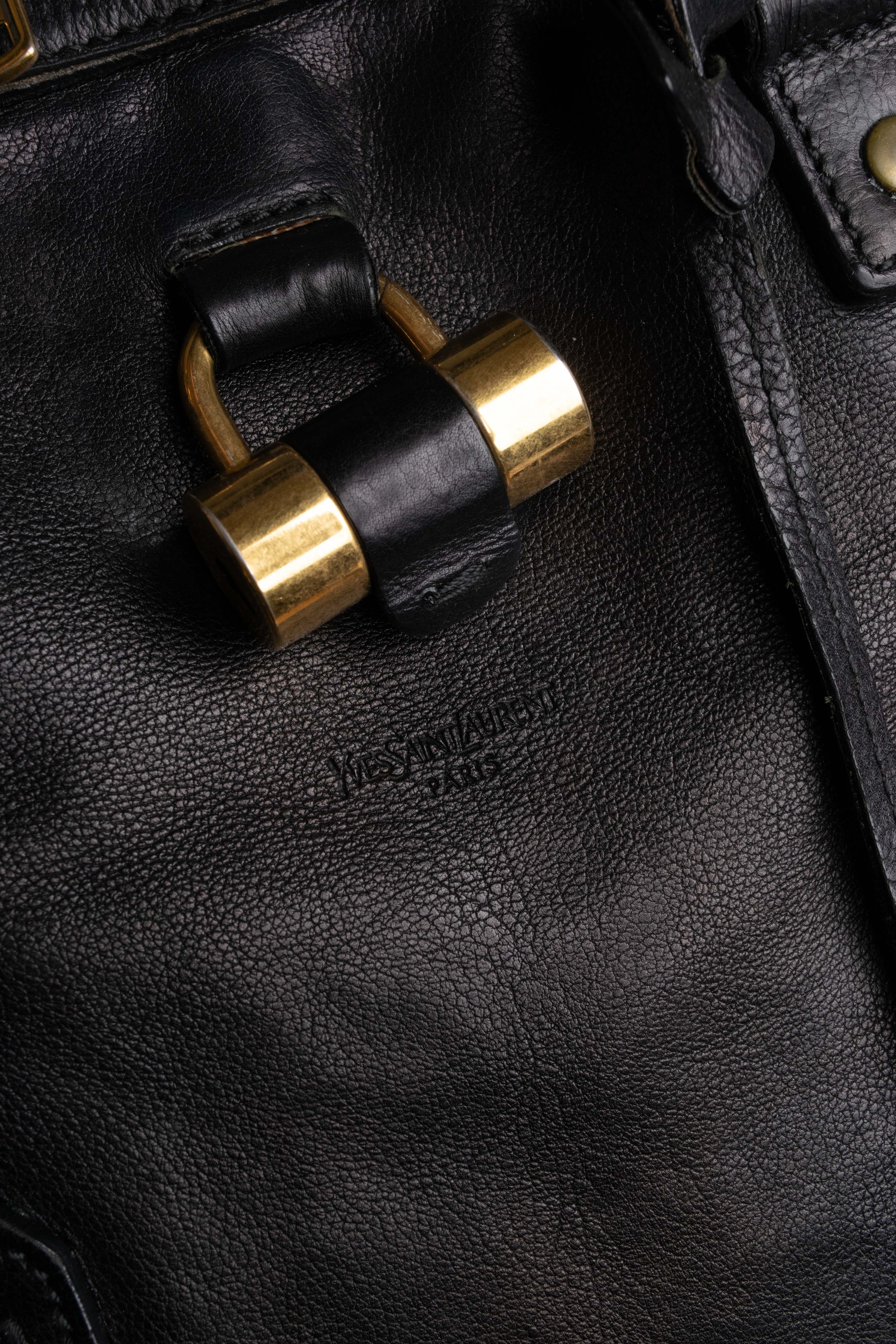 “Yves Saint Laurent” 2005-2010 Muse leather handbag