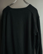 "DOLCE & GABBANA" 00's-10's Soft cashmere v-neck sweater