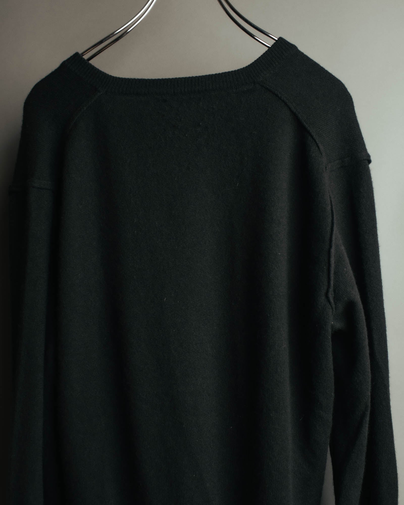 "DOLCE & GABBANA" 00's-10's Soft cashmere v-neck sweater