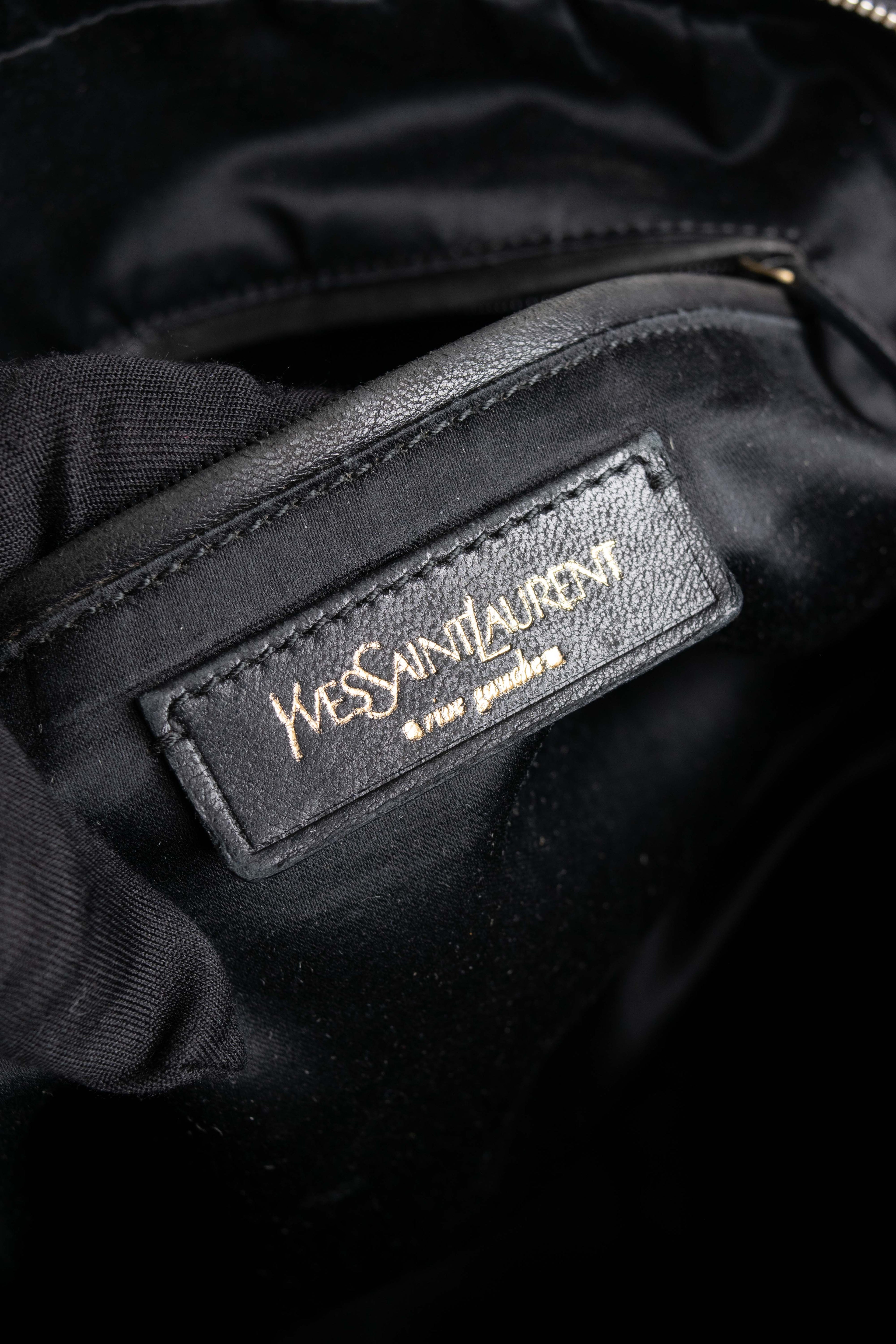 “Yves Saint Laurent” 2005-2010 Muse leather handbag