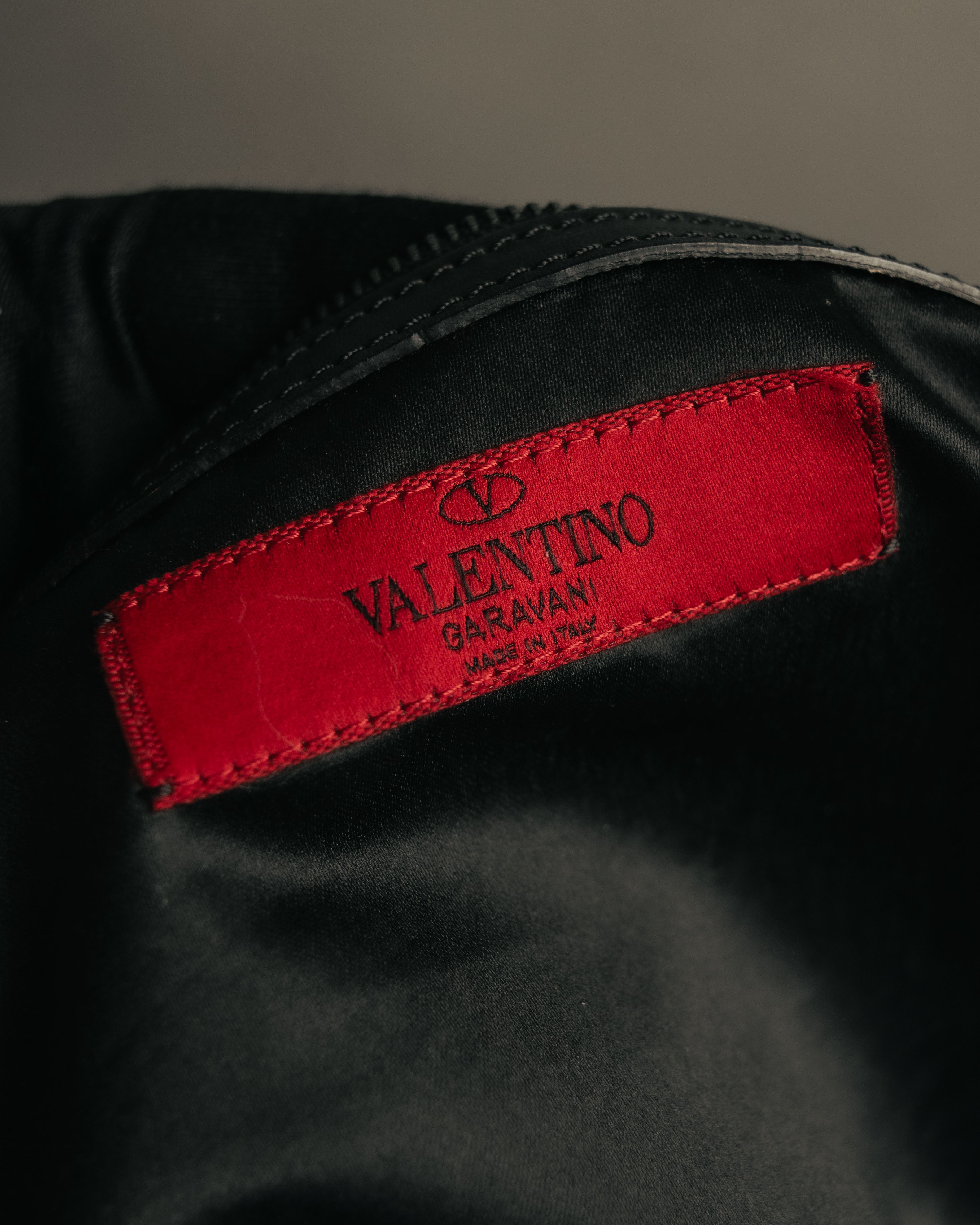 -SPECIAL- “VALENTINO GARAVANI” 2006-2009 Histoire whipstitch leather tote bag