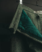 "Christian Dior" 80's-90's Classic green tweed trousers