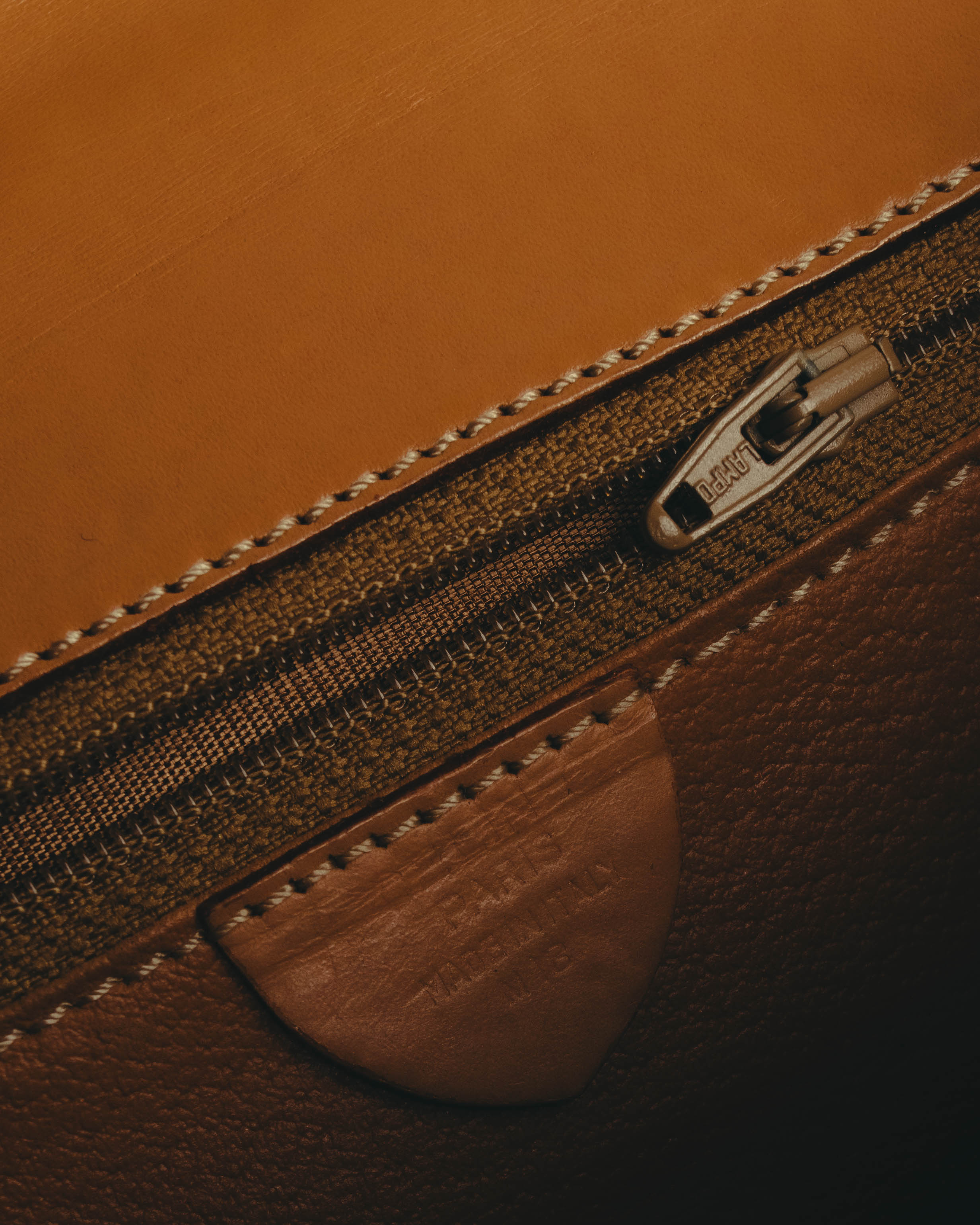 "CELINE" 80's-90's Macadam top handle handbag