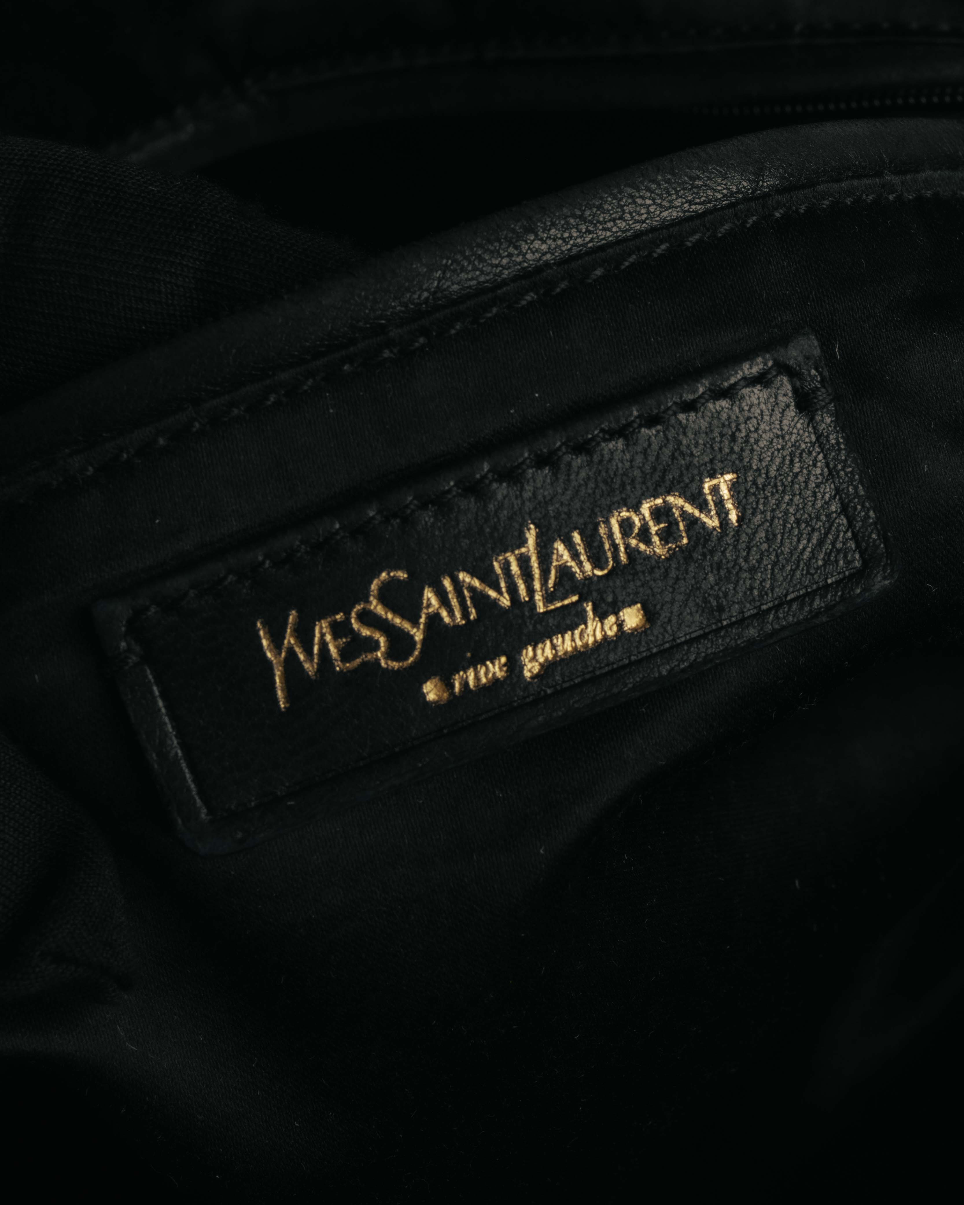 “Yves Saint Laurent” 2005-2010 Muse leather handbag
