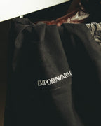 "Emporio Armani" Richly patinated leather western boots