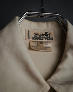 -SPECIAL- “HERMÈS” 80’s scarf panel silk shirt