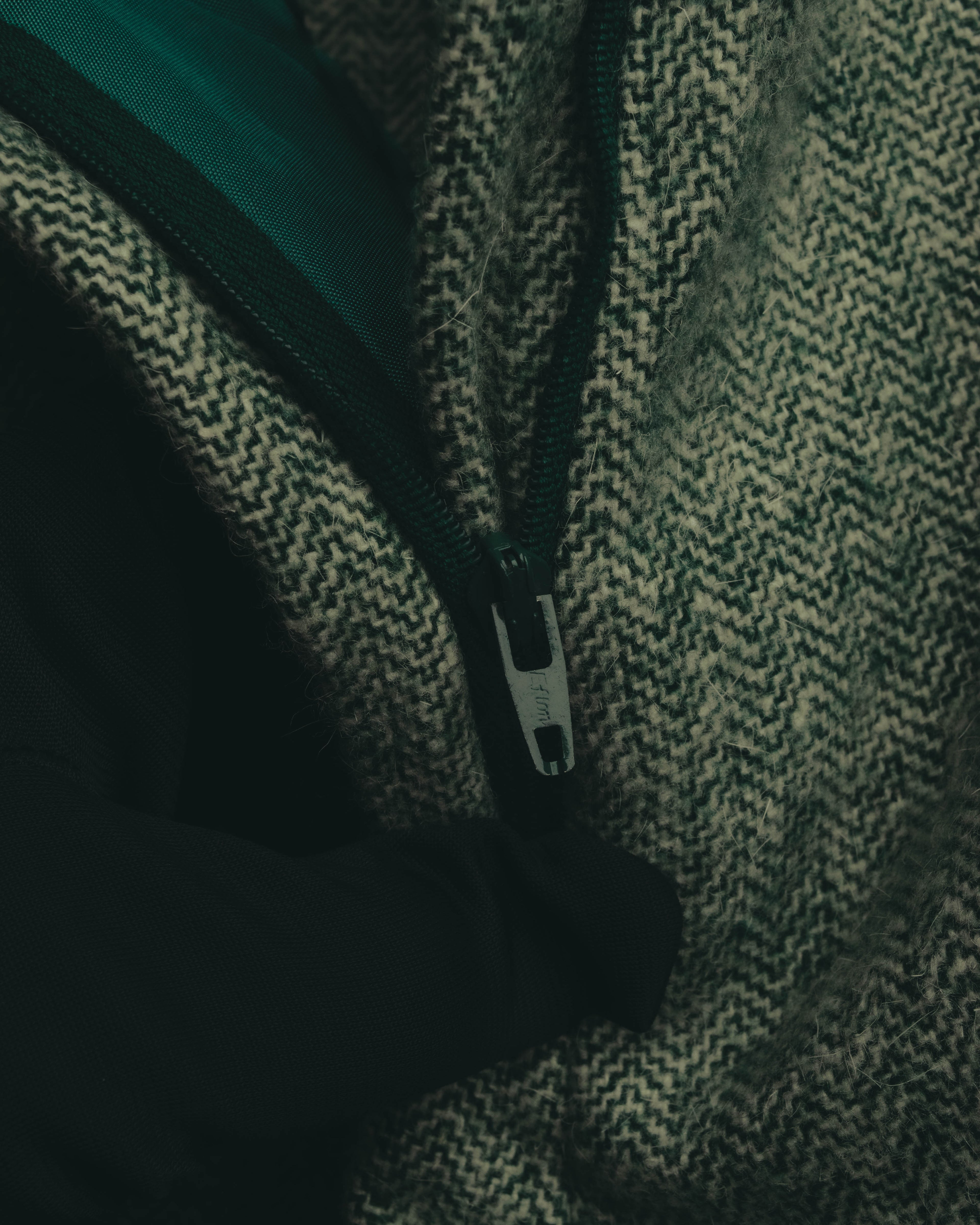 "Christian Dior" 80's-90's Classic green tweed trousers