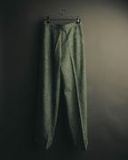 "Christian Dior" 80's-90's Classic green tweed trousers