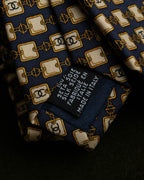 “CHANEL” 90’s-00’s Chain motif silk tie