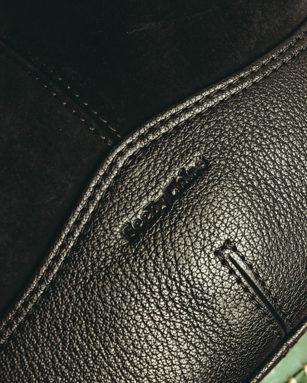 "See By Chloé" Black suede hobo shoulder bag