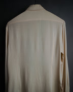 -SPECIAL- “HERMÈS” 80’s scarf panel silk shirt