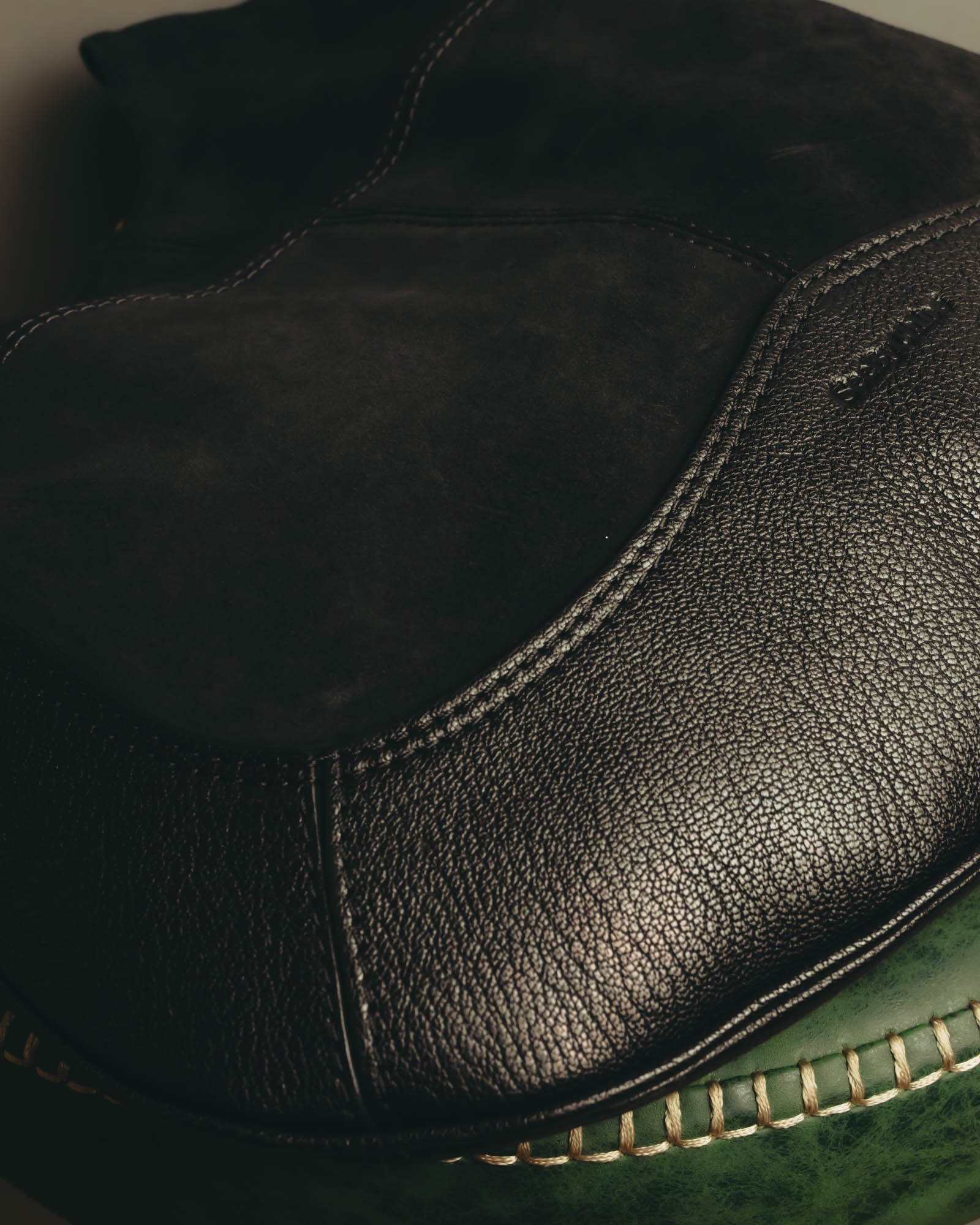 "See By Chloé" Black suede hobo shoulder bag