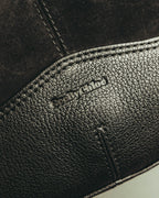 "See By Chloé" Black suede hobo shoulder bag