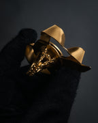 –SPECIAL– “GUCCI” 2010’s Ribbon crest statement ring
