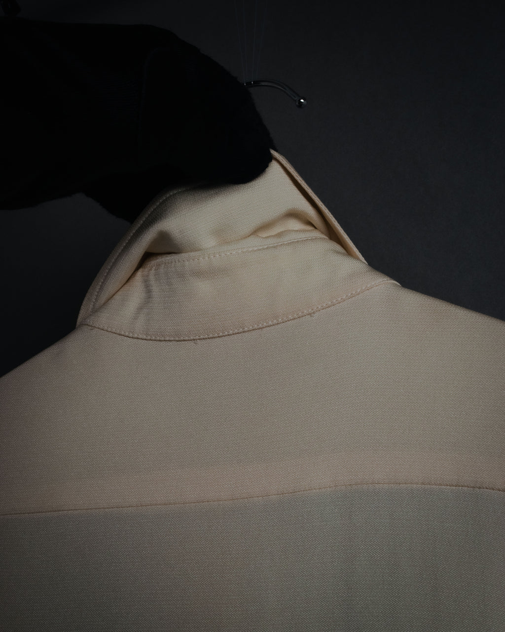 -SPECIAL- “HERMÈS” 80’s scarf panel silk shirt