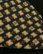 “CHANEL” 90’s-00’s Chain motif silk tie
