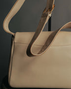 “Salvatore Ferragamo” 90’s-00’s Gancini leather shoulder bag