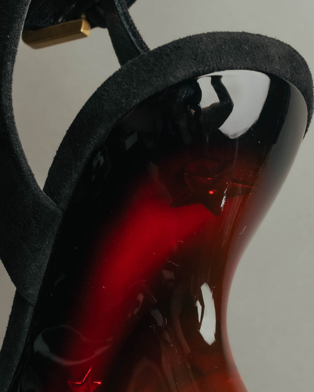 "Christian Dior" 00's Sculptural strappy heeled sandals