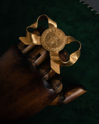 –SPECIAL– “GUCCI” 2010’s Ribbon crest statement ring