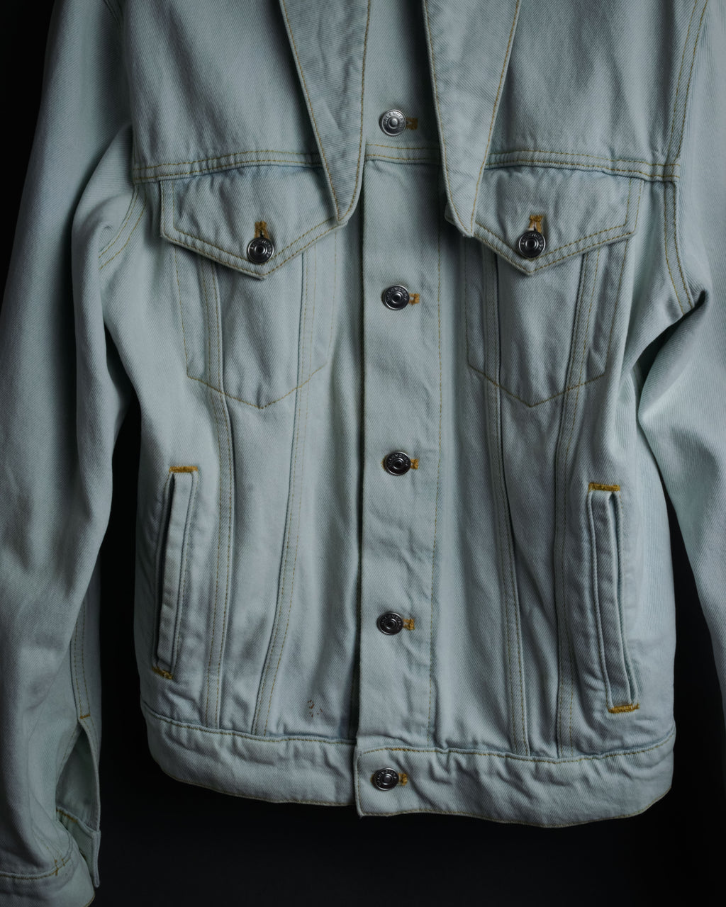 -SPECIAL- “BALENCIAGA” 2017-2018 swing denim jacket