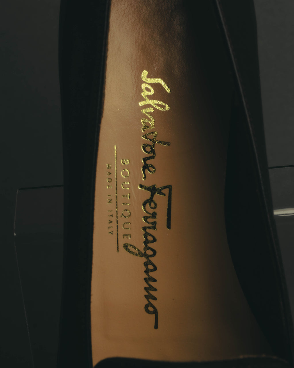 "Salvatore Ferragamo" 90's Chunky suede bit loafers