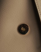 “Salvatore Ferragamo” 90’s-00’s Gancini leather shoulder bag