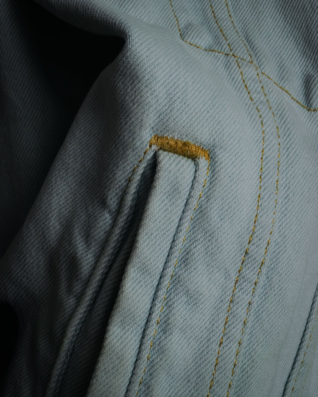 -SPECIAL- “BALENCIAGA” 2017-2018 swing denim jacket