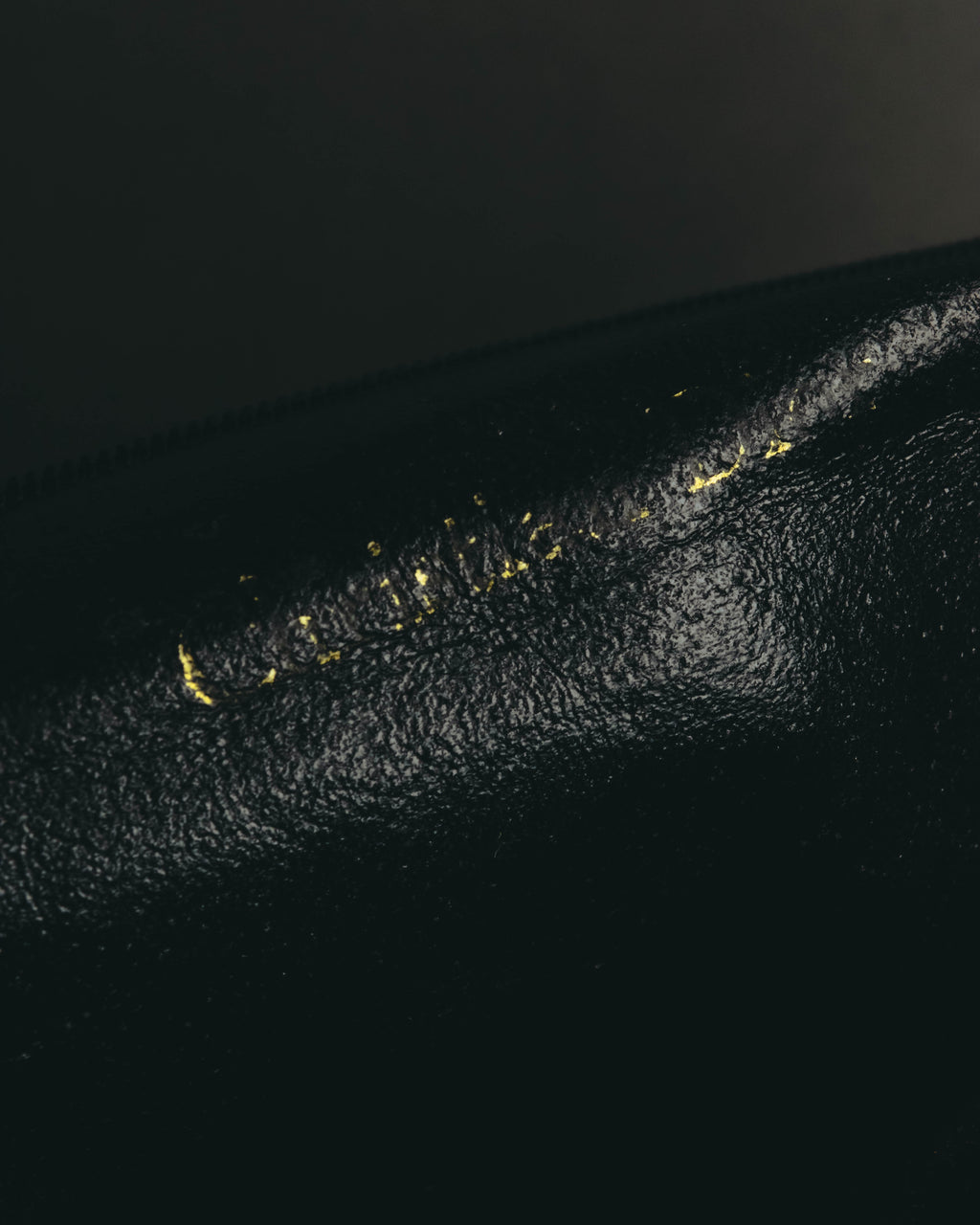 "Christian Dior" 80's-90's Glossy leather flap shoulder bag