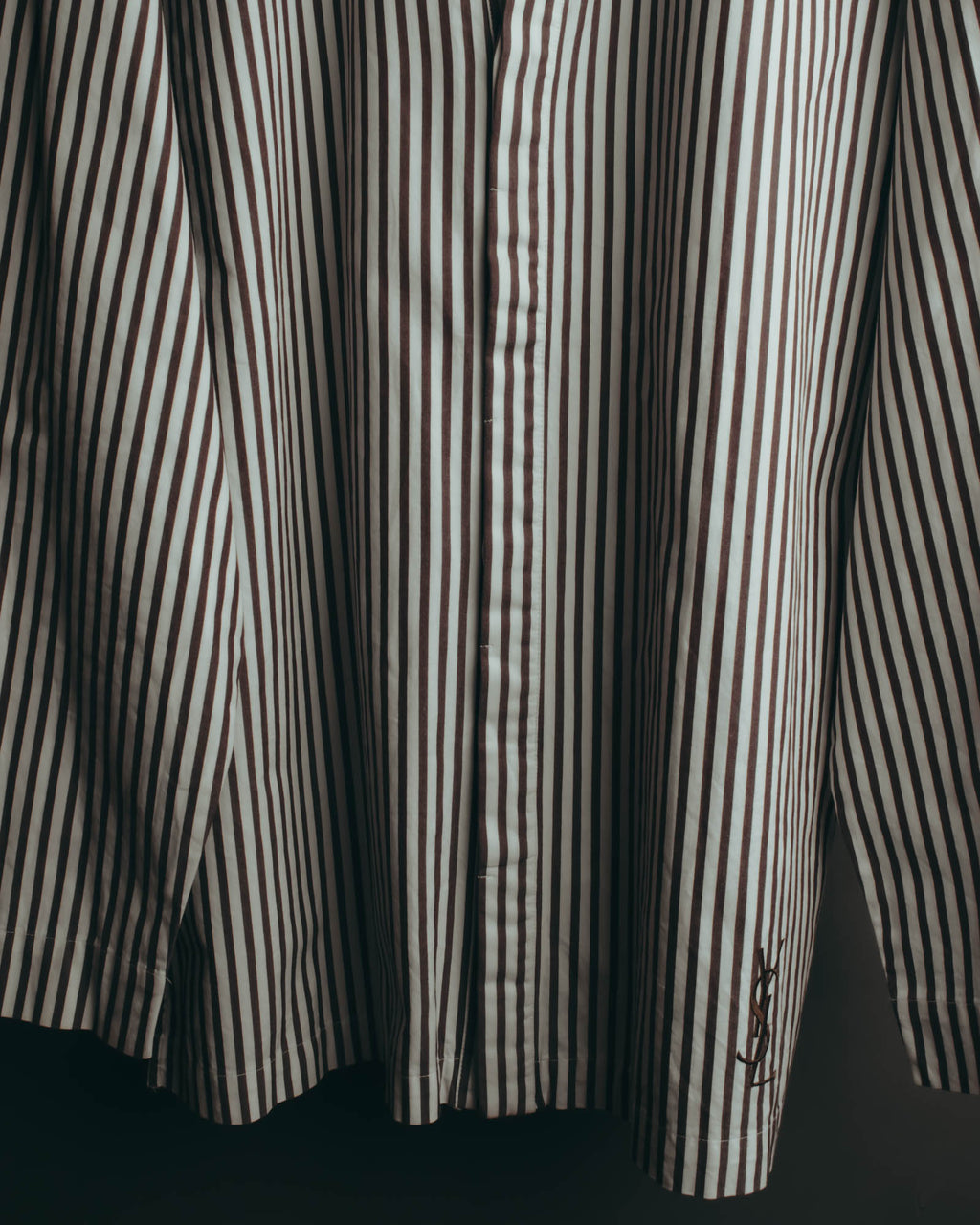 "Yves Saint Laurent" 90's-00's Striped pajama set