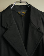 “COMME des GARÇONS” 1998 Minimalist elongated wool jacket