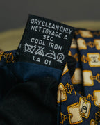 “CHANEL” 90’s-00’s Chain motif silk tie